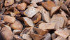 Closeup of pig iron from Stena Metal Inc